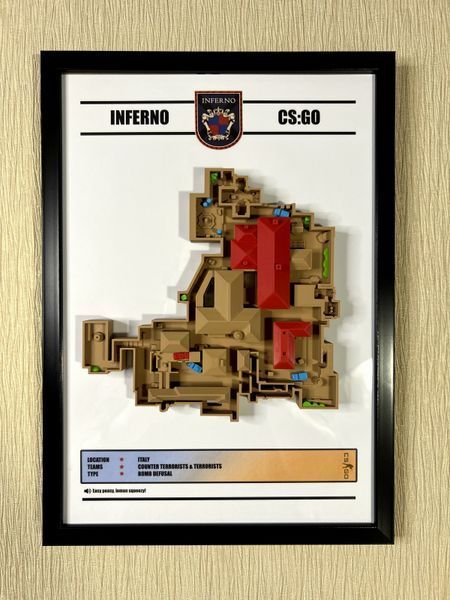 Деталізована карта з CS:GO 7000.1 фото