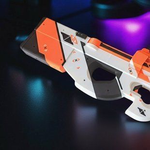 P90 Asiimov  6019 фото